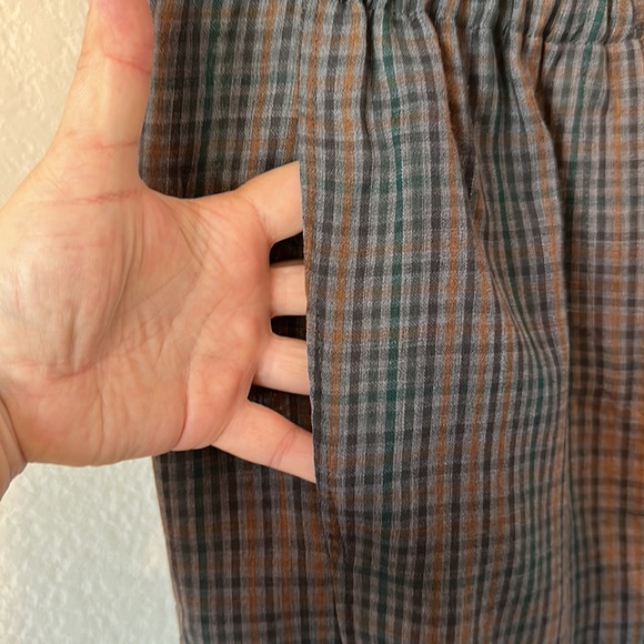 Oska Long Sleeve Top & Pants Plaid Size M - Picture 12 of 16